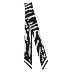 Zebra print scarf