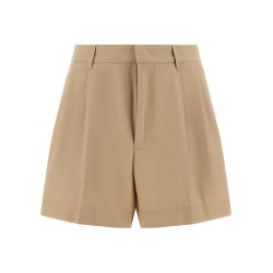 Bermuda shorts with pleats