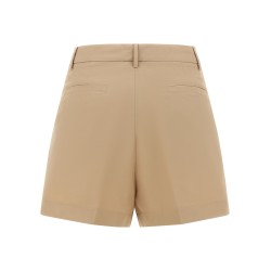 Bermuda shorts with pleats