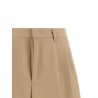 Bermuda shorts with pleats