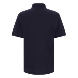 Logo piqué polo shirt