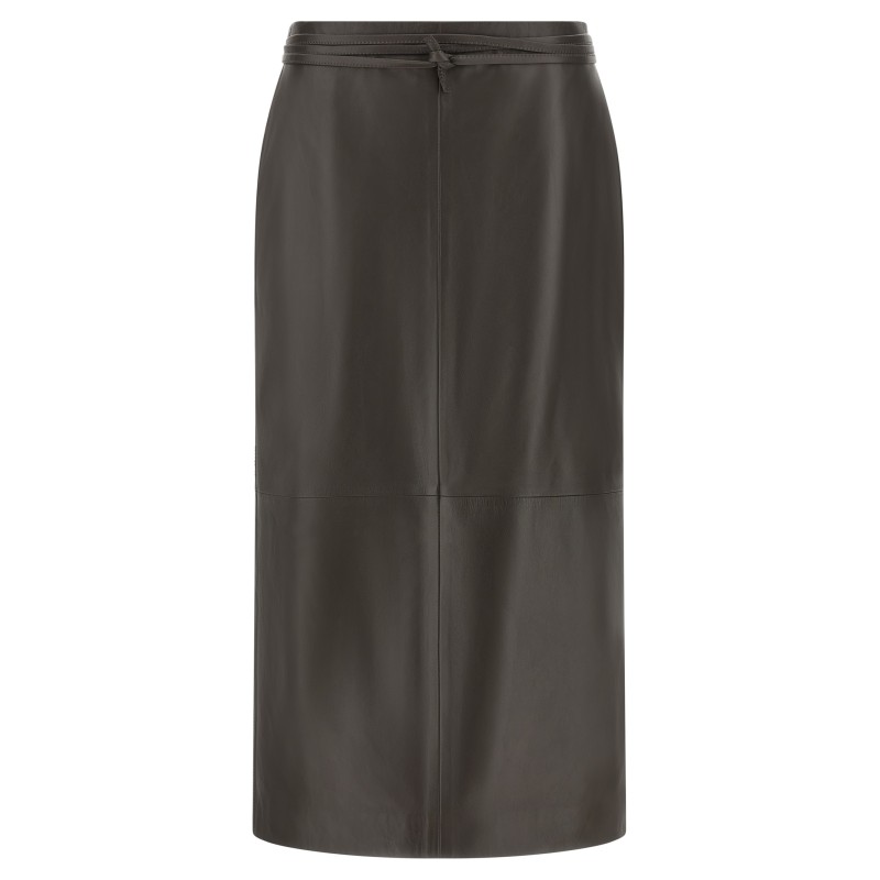 Leather skirt