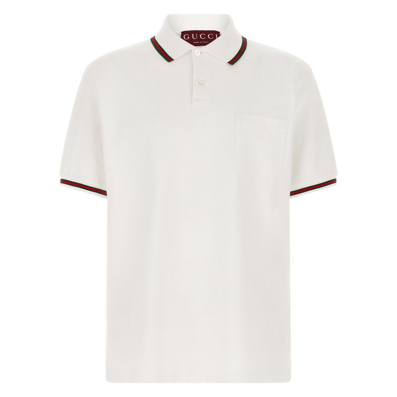'Nastro Web' polo shirt
