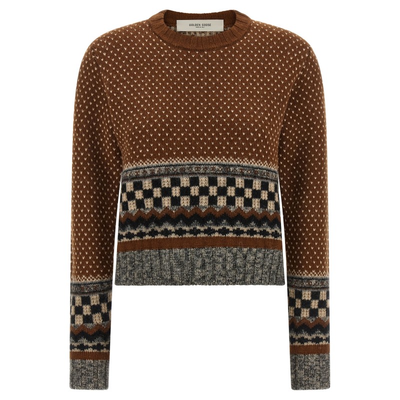 'Journey' jacquard sweater