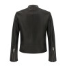 '5-zip' Leather Jacket