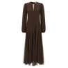 Tulle plumetis dress