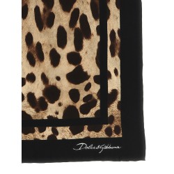 Leopard-print scarf