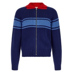 Color block details cardigan