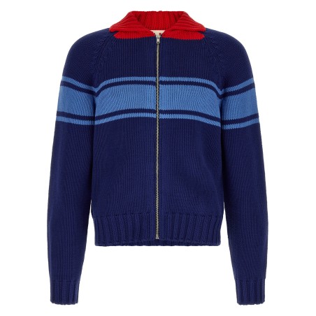 Color block details cardigan