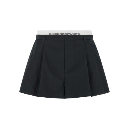 Logo band shorts