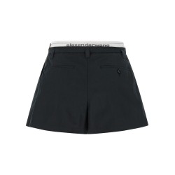 Logo band shorts