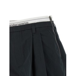 Logo band shorts