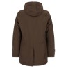 Detachable hood parka