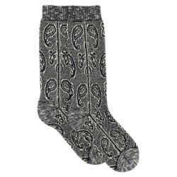 Paisley Jacquard Socks