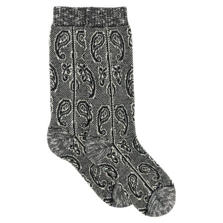 Paisley Jacquard Socks