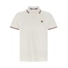 Tricolor trim polo shirt
