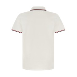 Tricolor trim polo shirt