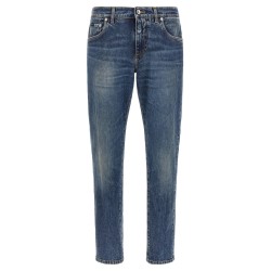 Logo plaque jeans