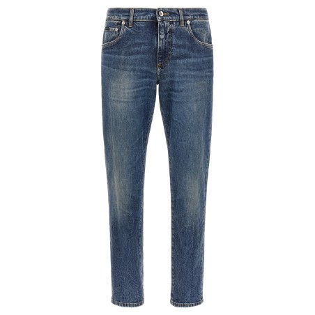 Logo plaque jeans