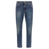 Logo plaque jeans