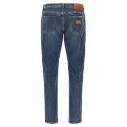 Logo plaque jeans