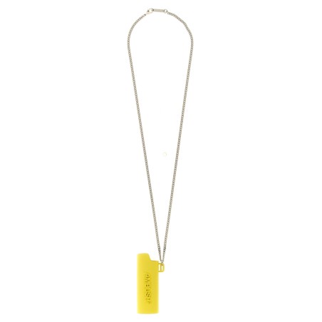 'Logo lighter case' necklace