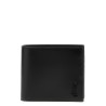 Logo leather wallet