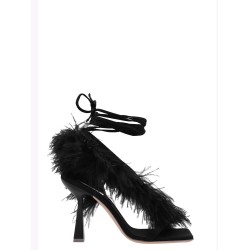 'Feather Wrap’ sandals