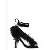 'Feather Wrap’ sandals
