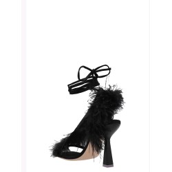 'Feather Wrap’ sandals