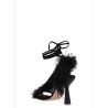 'Feather Wrap’ sandals
