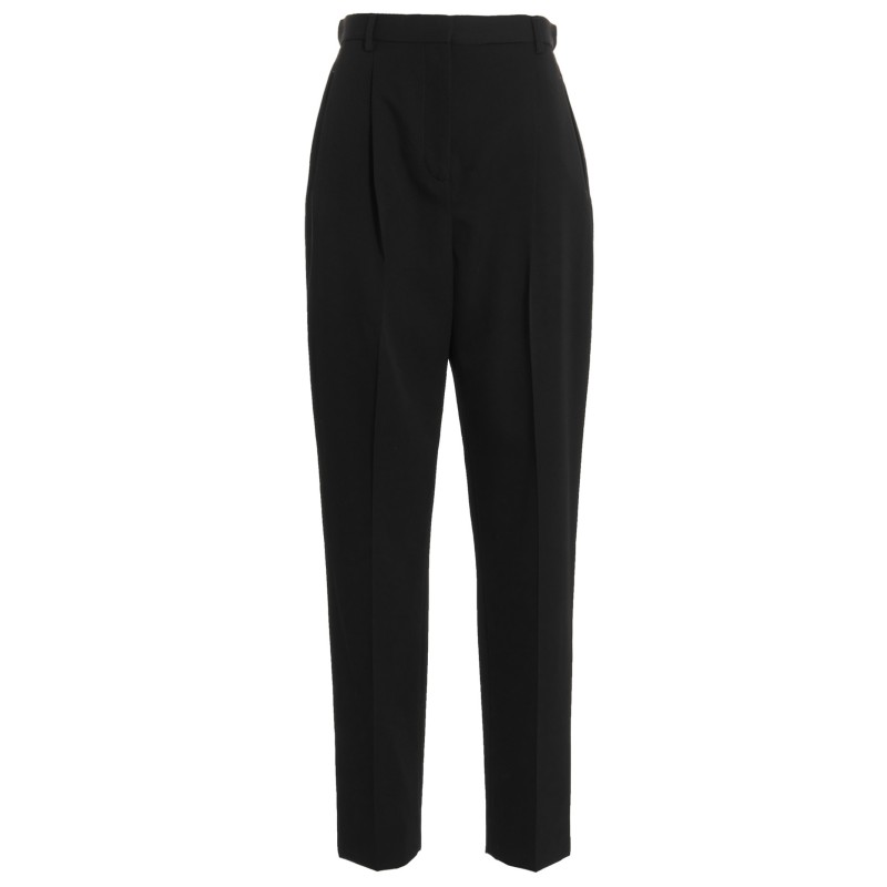 Wool twill pants