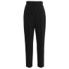 Wool twill pants