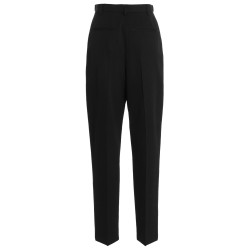 Wool twill pants