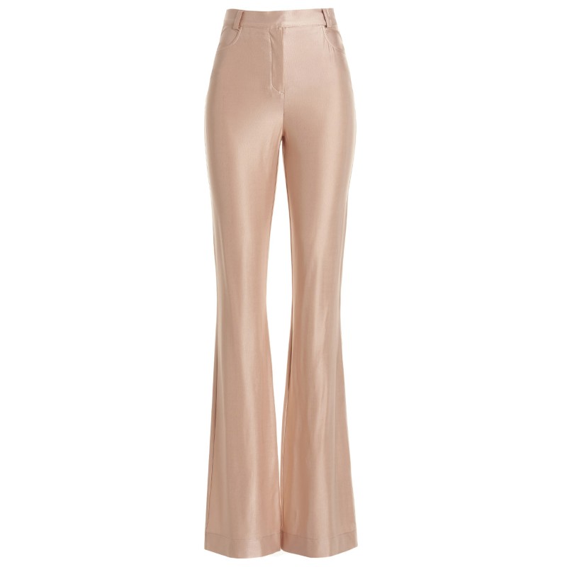 Shiny stretch pants