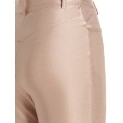Shiny stretch pants