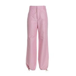 Logo embroidery pants