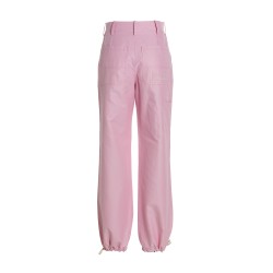 Logo embroidery pants