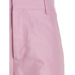 Logo embroidery pants