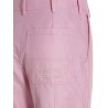 Logo embroidery pants