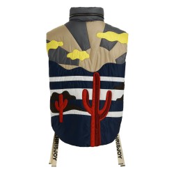 'Cactus' oversize vest