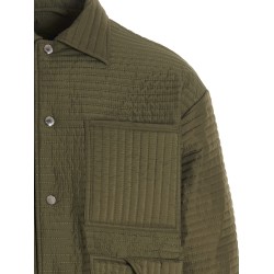 'Chore Quilted Stripes' down jacket