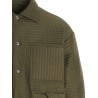 'Chore Quilted Stripes' down jacket