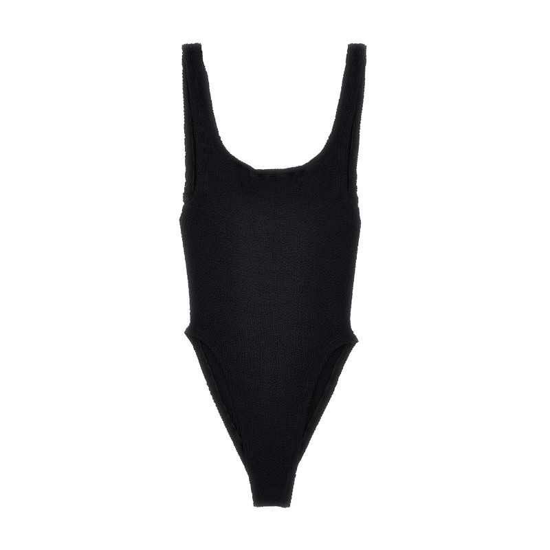 'Square Neck' one-piece swimsuit