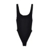 'Square Neck' one-piece swimsuit