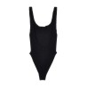 'Square Neck' one-piece swimsuit