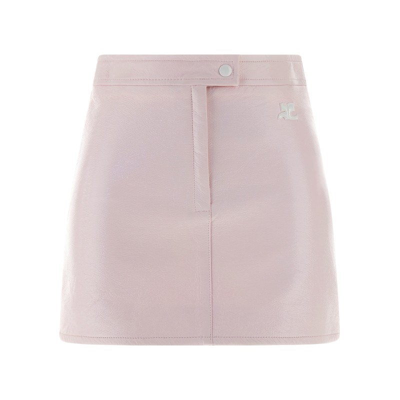 'Vinyl' skirt