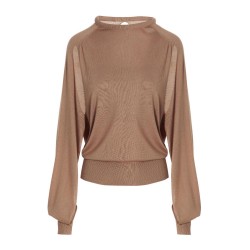 Cut out insert top sweater
