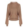 Cut out insert top sweater