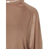 Cut out insert top sweater